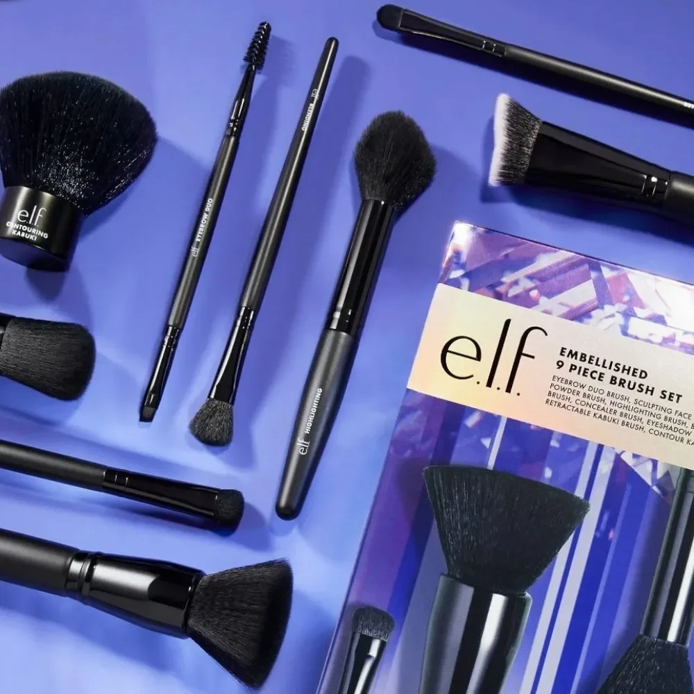ELF Embellished 9-Piece Brush Set‎